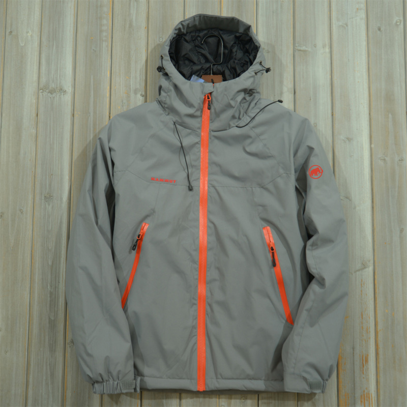 2025 Autumn and Winter Mammoth Hooded Lightweight Cotton Jacket Outdoor Three-Proof Sports Casual Warm Jacket Loose Jacket Trendy