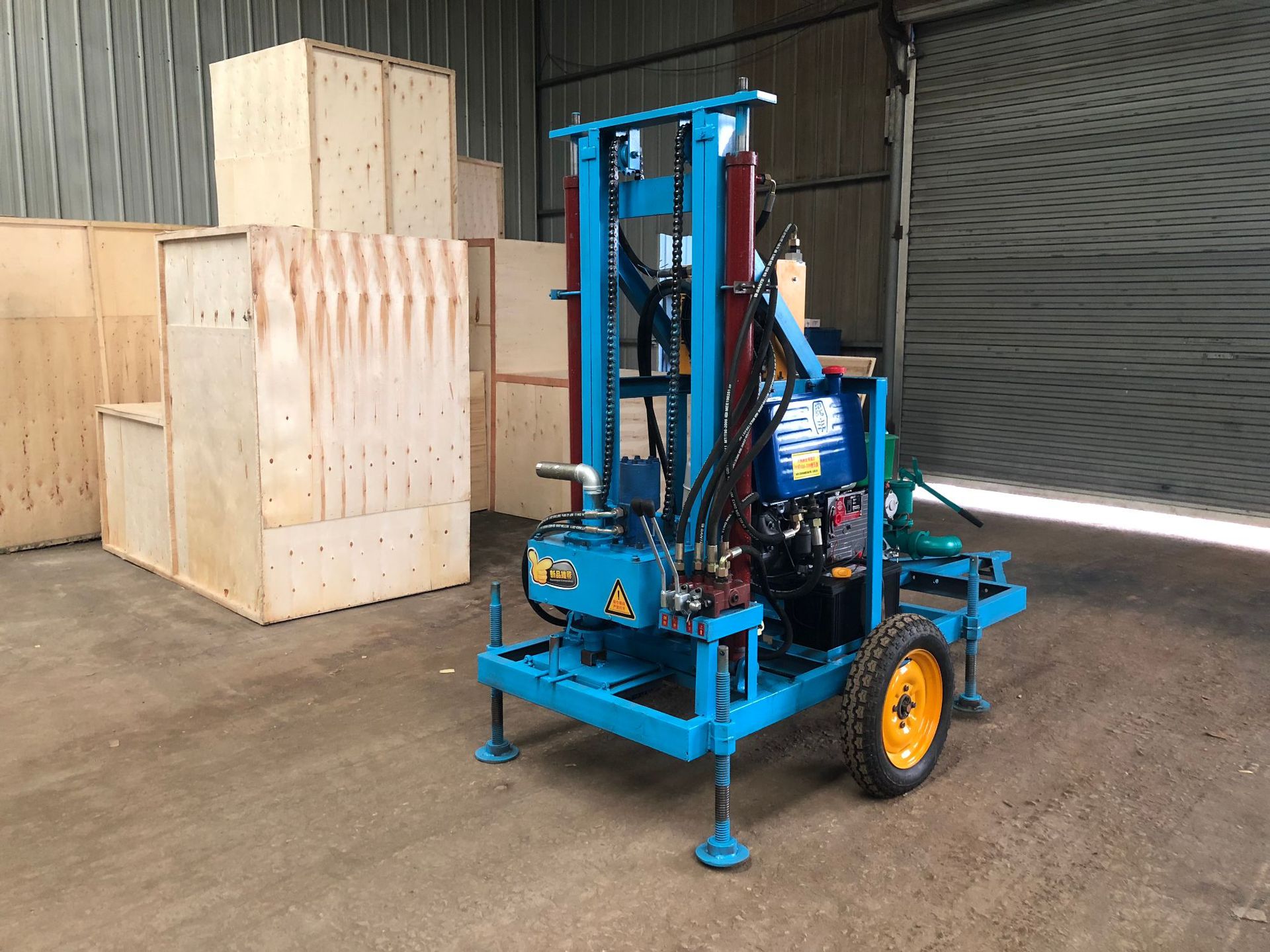 双缸28马力柴油打井机6