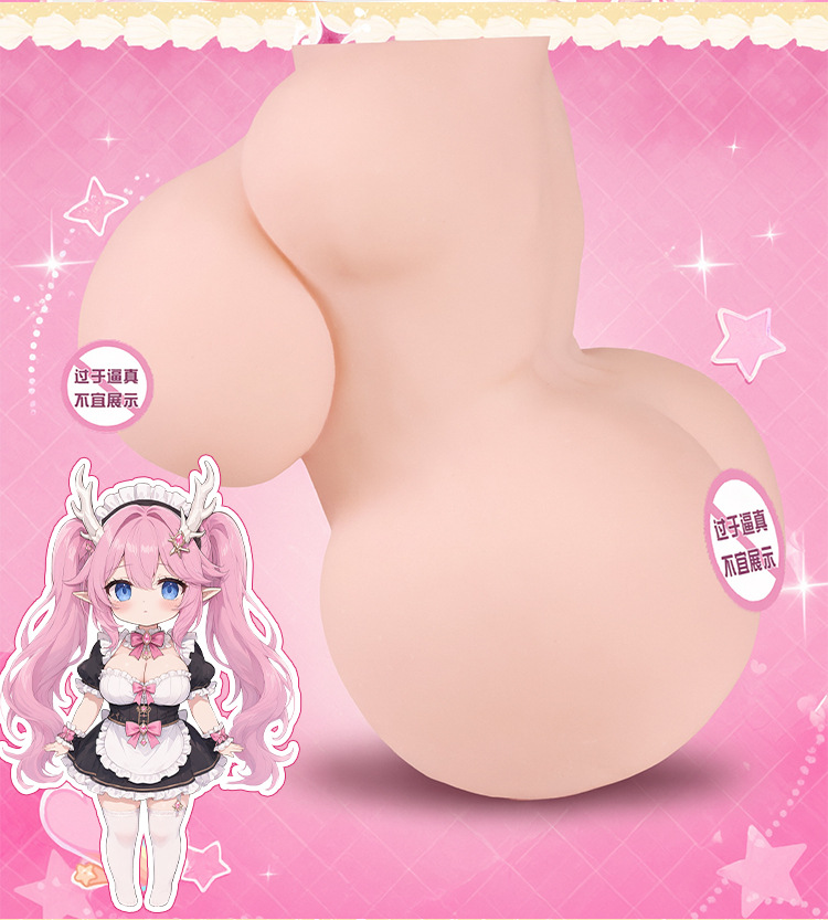 Male Masturbation Inflatable Doll TPE Dual-Channel Manual Inverted Mold — detail image 19