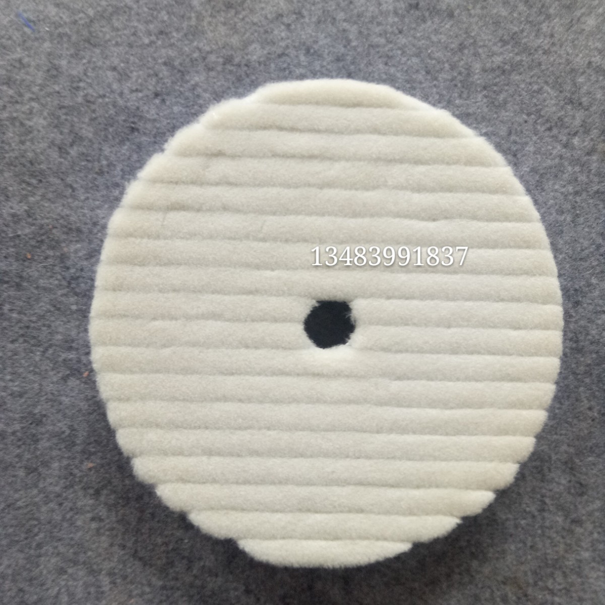 正品抛光羊毛盘150抛光盘短毛羊毛抛光轮汽车羊毛海绵抛光盘6寸