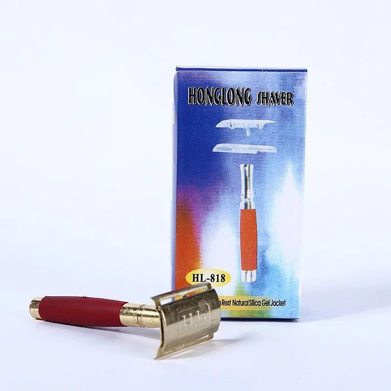 Manual Razor Holder Men's Razor Facial Hair Remover Old-fashioned Double-sided Razor Spot Wholesale Factory Manual Razor Holder Men's Razor Facial Hair Remover Old-fashioned Double-sided Razor Spot Wholesale Factory