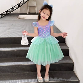 童连衣裙;连身衣、爬服;斗篷