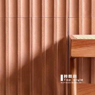 All-Over U-Ceramic Cement Products Clay Red Cafe Chain Handmade Bar Background Wall Tiles 200X240