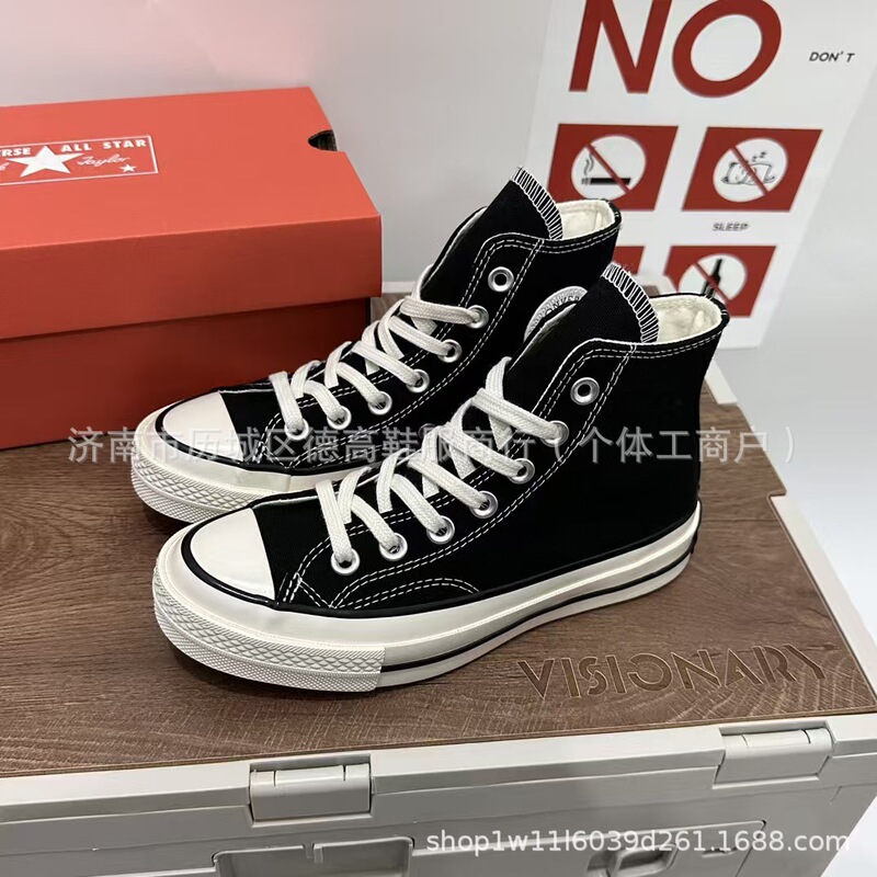 Original Converse 1970S High-Top Canvas Shoes, Low-Top Classic Couple Sneakers, Casual Men's Shoes, Sports Shoes
