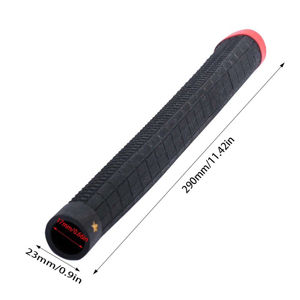 Park Golf Club Handle TPE Rubber Handle Diamond Pattern Anti-Deslizante con LOGO