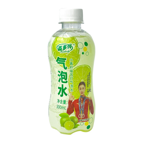 Little lime sparkling water 300ml 0 calories 0 fat sugar-free lemon flavor internet celebrity summer drink manufacturer wholesale/dropshipping