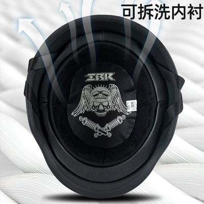 Motosiklet kaskı (dəbilqə) | helmet Harley retro half helmet