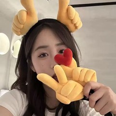 可爱头箍卡通风发箍发饰嘻哈少女极简风宽边秋冬日韩发箍可爱发箍