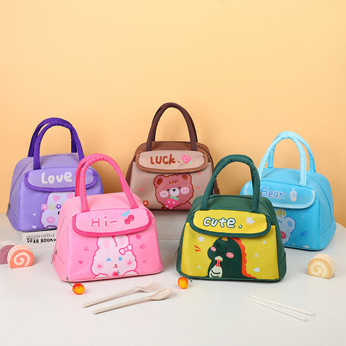 New product ultra-large capacity outdoor portable insulated lunch bag with ice-preserving and heat-preserving function, suitable for office lunch and insulated bento bag.