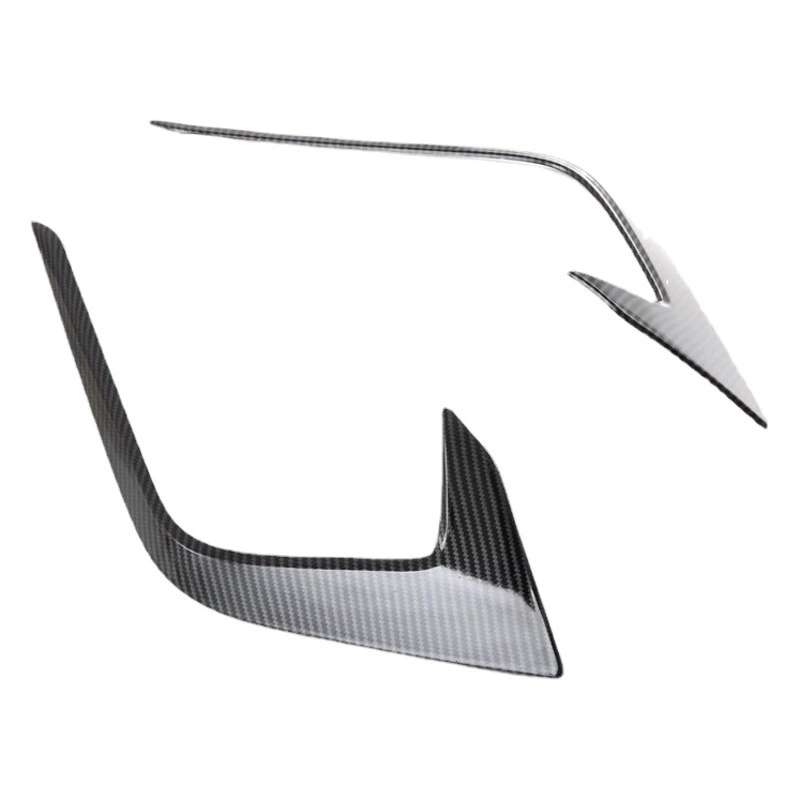 23 Civic передняя противотуманная фара крышка вперед нож Декоративная полоса для Honda 11 поколения 22 Civic Противотуманные фары защита бровей Модифицированная деталь