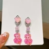 12# pink fishtail pair