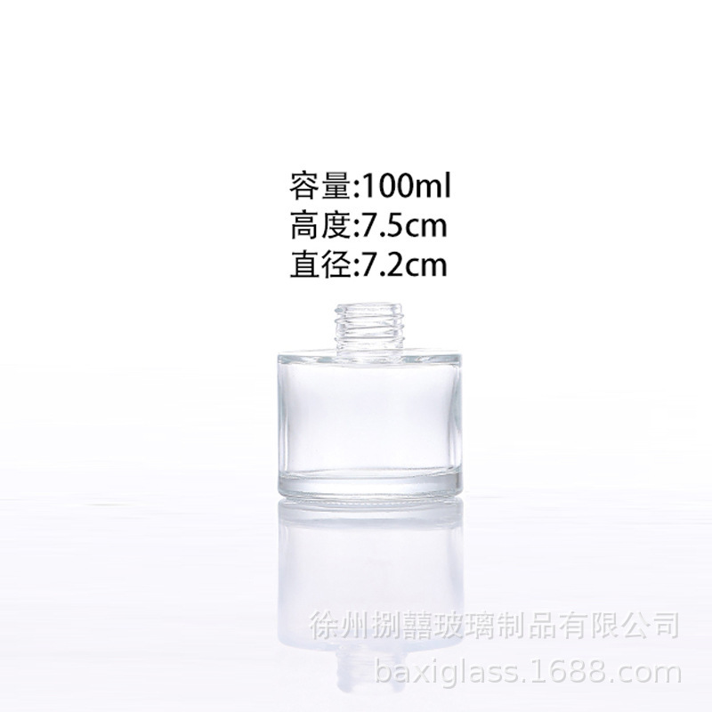 Transparencia; Caracol transparente de 100 ml (7,2 cm de diámetro)