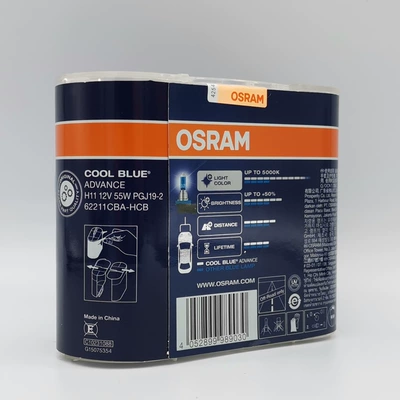 Ön faralar, Osram H1H3H4H7H11H9HB3HB4 CBA