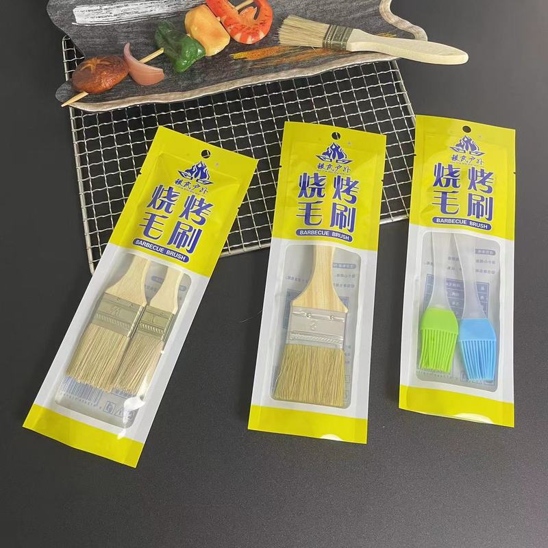 Wholesale Barbecue Oil Brush, High Temperature Resistant Baking Brush, Sauce Brush, Multi-specification Commercial and Super Packaging, Household Pancake Sweeper