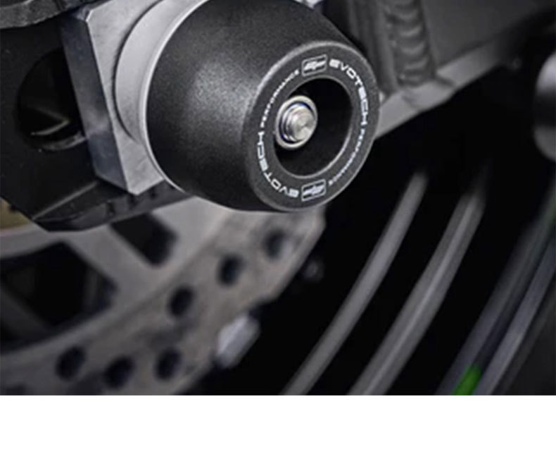 Suitable for Kawasaki Z900Rs Cafe Z900 Se Modified Front and Rear Axle Protection Balls Ep Type Anti-Fall Rubber Balls