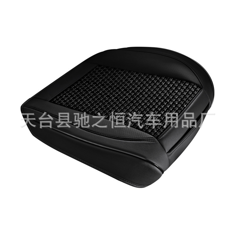 跨境外贸汽车坐垫四季通用透气座垫新款防滑三件套单片皮革全包围|undefined