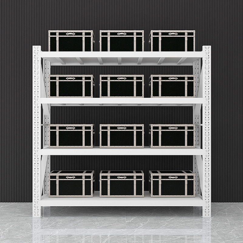 Steel shelf multi-layer storage rack express goods display rack industrial medium multi-layer shelf heavy warehouse shelf