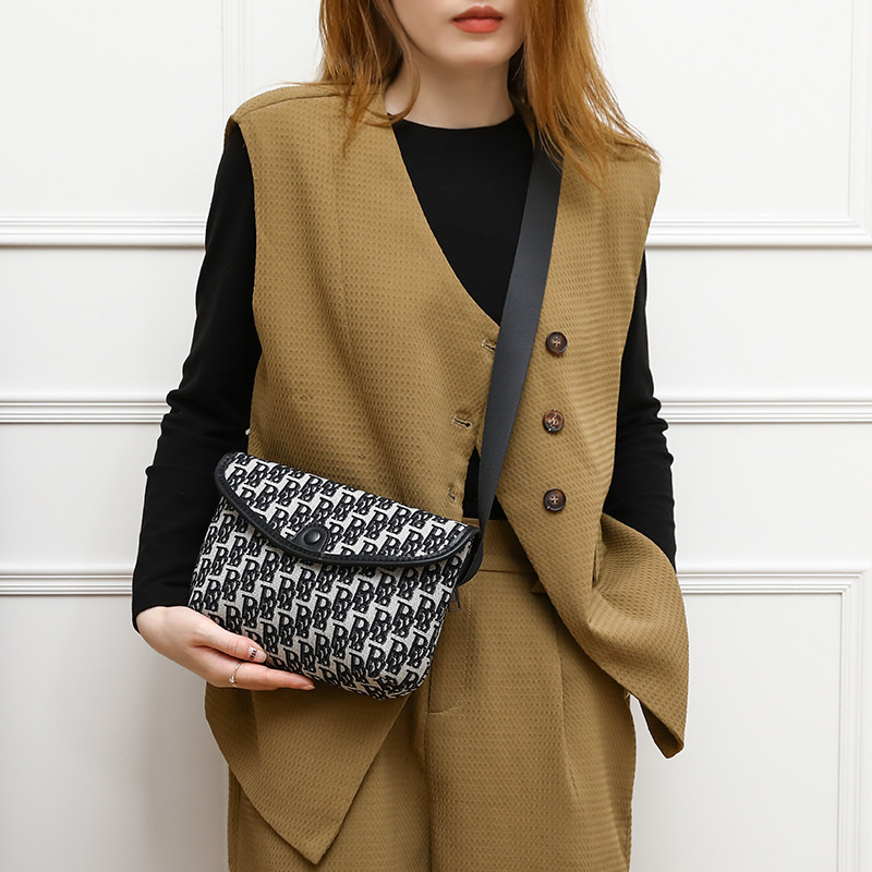 Bolsos 2025 nuevos bolsos bolsos bolsos correccionales bolsos de moda bolsos de cintura, bolsos de pecho, bolsos de axilas de lona