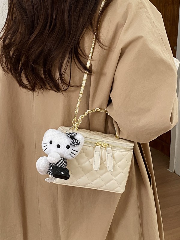 Bolso de cadena de diamante, bolso de mujer, bolso de moda, bolso de mano de mujer, nuevo bolso de hombro universal