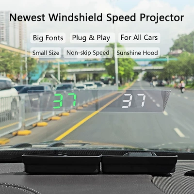 Car display head-up display GPS speedometer
