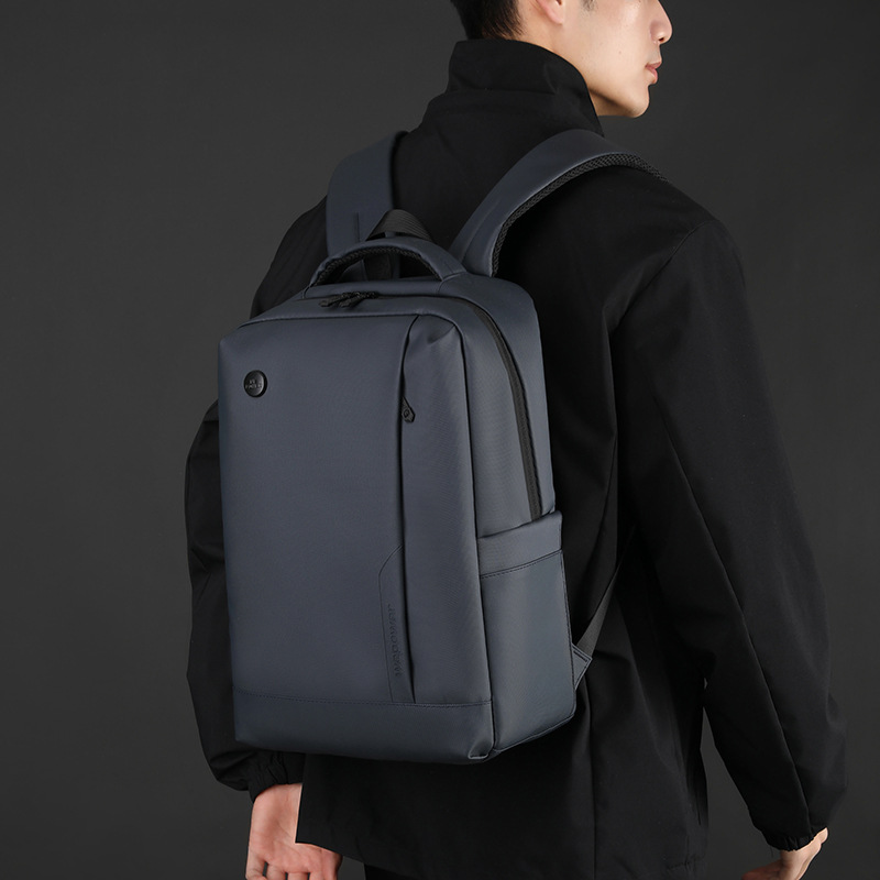 Cross-border Men's Business Stylish Casual Water-resistant Laptop Backpack, Student School Bag, Large Capacity Wholesale_voghion.com