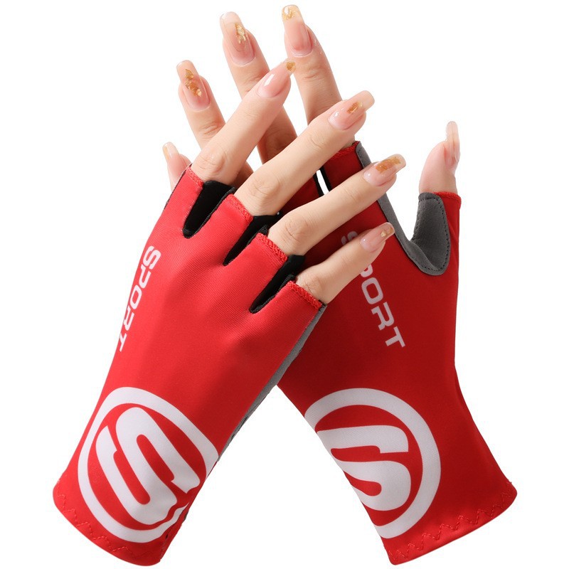 Outdoor cycling gloves plus long mountaineering training breathable, non-slip and shock-proof mountain bike_maomaolike.com