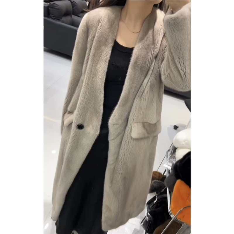 Winter import velvet swan, jacket