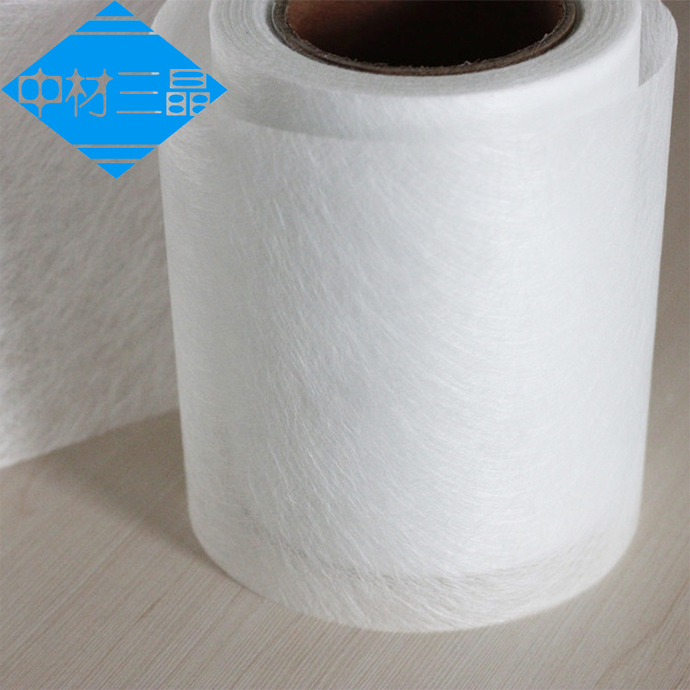 白色玻璃纤维表面毡 玻璃钢拉挤表面毡 缠绕表面毡