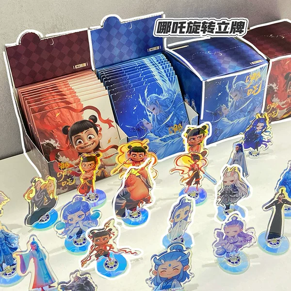 New Which Rotating Brand Blind Draw (10/box) Creative Desktop Small Brand Surprise Blind Draw Ornaments