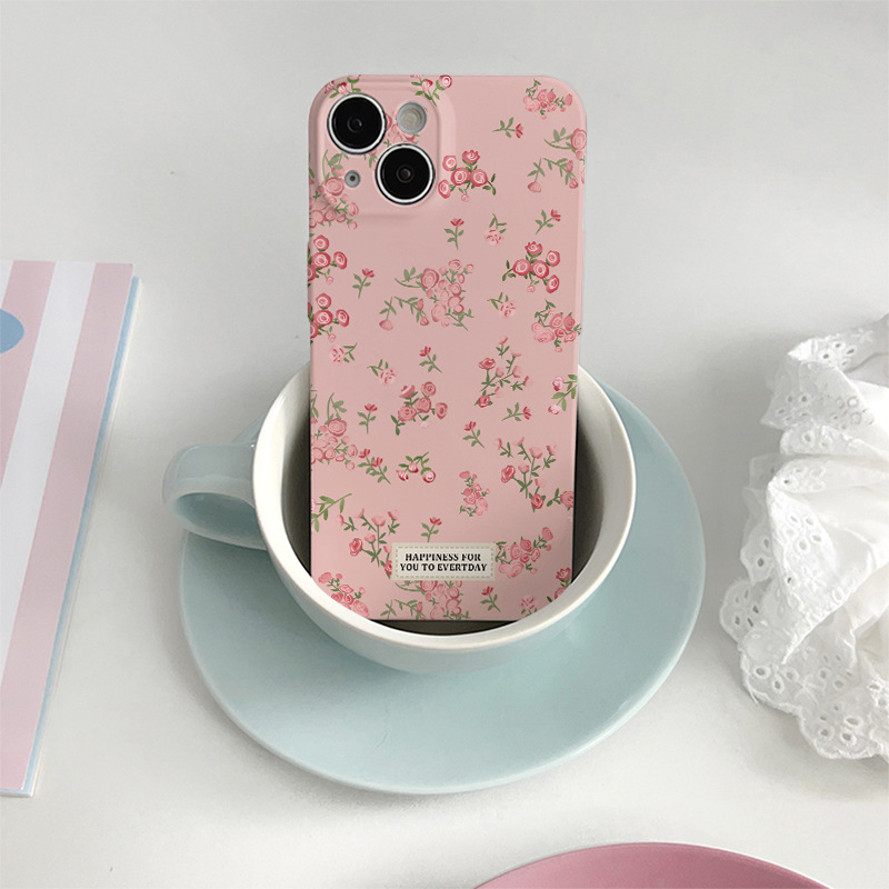 35g Weight iPhone Applicable Brands Phone Cases Classification PC Material Ditsy Floral Pattern Cute, Sweet Style PC Ditsy Floral Cute Sweet Phone Cases Phone Accessories 16