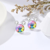 Cross -border cartoon Starborn Baby Stick Time Gem Studge Stitch Mickey Mickey Head Style Earrings