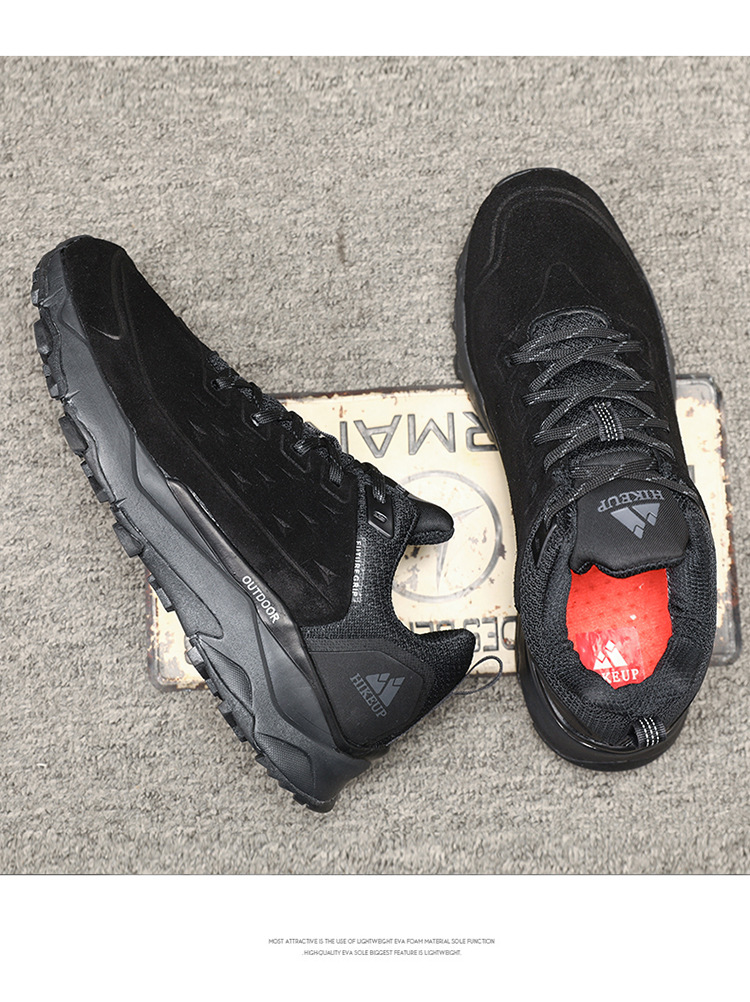 ShoeGlobe ShoeGlobe Outdoor Professional Hiking Men's Trail Running Travel Waterproof Non-Slip Lightweight Trekking Low-Cut Casual Shoes_voghion.com