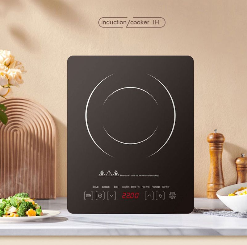 電磁調理器 家庭用キッチン ハイパワータッチ 多機能炒め物電磁調理器 クロスボーダー|undefined