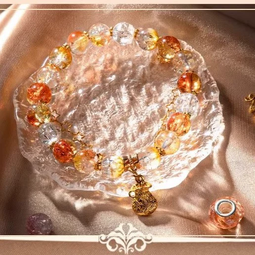 Бусы с бусинами, украшение, подарочная коробка, детская игрушка, ручная работа, подарок на день рождения