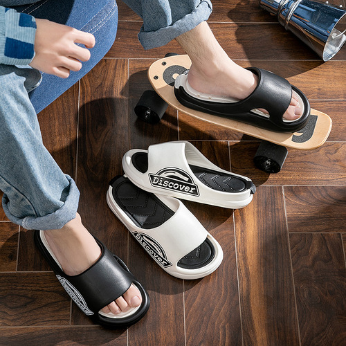 Men's summer eva bathroom slippers for outdoor wear, non-slip, deodorant, household couple's home slippers, women's slippers