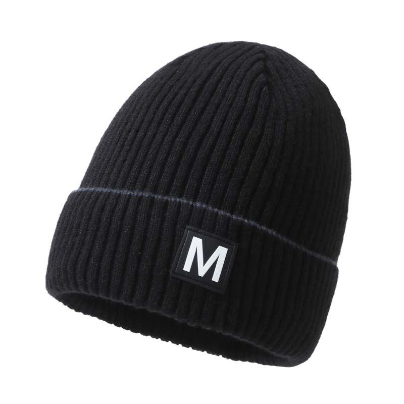 Gebreide beanie muts voor dames en heren winter wollen muts_voghion.com