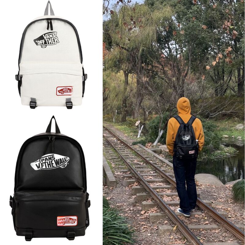 Vans Trendy Backpack for Students, Campus Fashion, Unisex School Bag, Letter Backpack, Laptop Travel Backpack for Boys Vans Trendy Backpack for Students, Campus Fashion, Unisex School Bag, Letter Backpack, Laptop Travel Backpack for Boys
