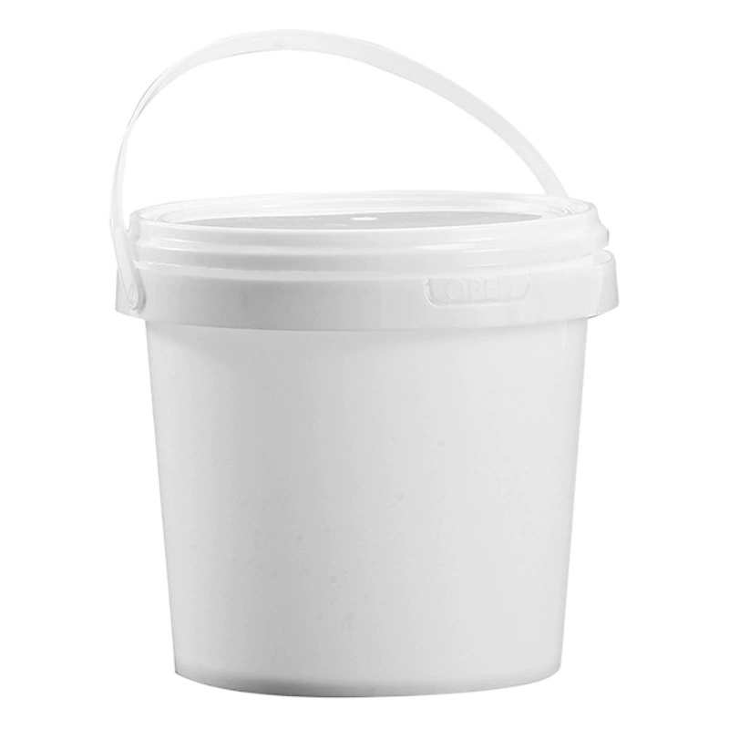 Утолщенное ведро для упаковки пищевых продуктов с крышкой прозрачное маленькое ведро, устойчивое к высоким температурам, ведро для упаковки на вынос, ведро для хранения игрушек оптом
