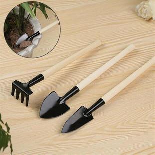 Gardening Three-Piece Set of Potted Plant Shovels, Garden Shovels, Indoor Flower Pots, Soil Loosening, Flower and Vegetable Planting Tools