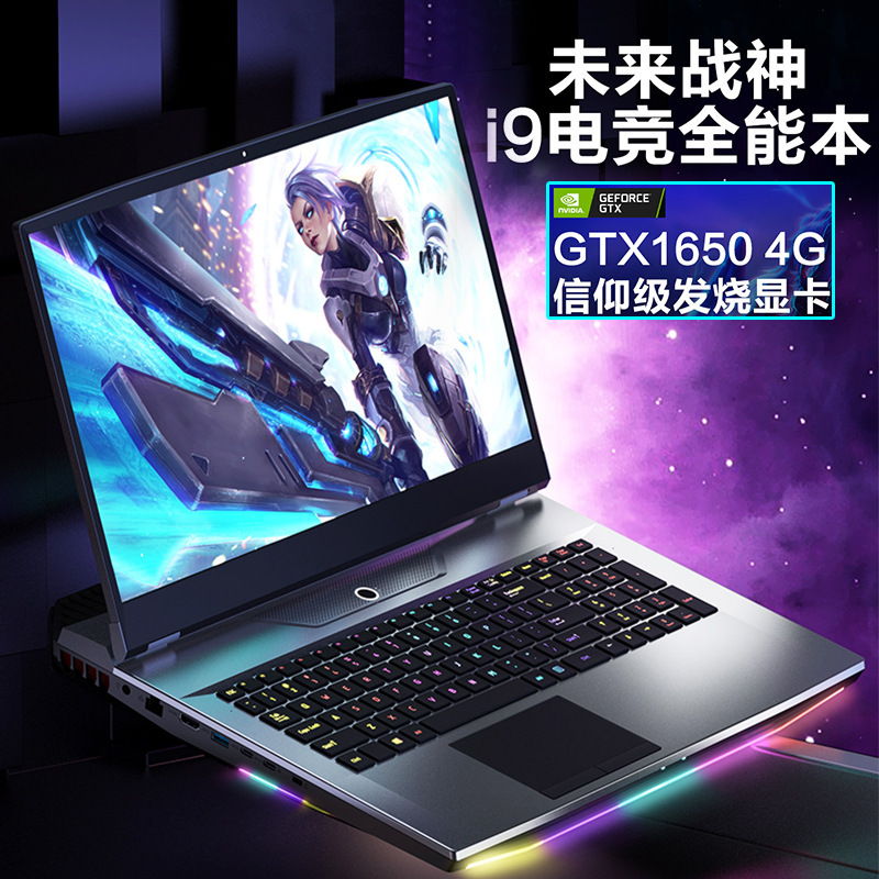 17.3 "Core i9 Portable Game Book GTX3060 6G Single Display Electronic Competition Design Drawing Notebook Computer