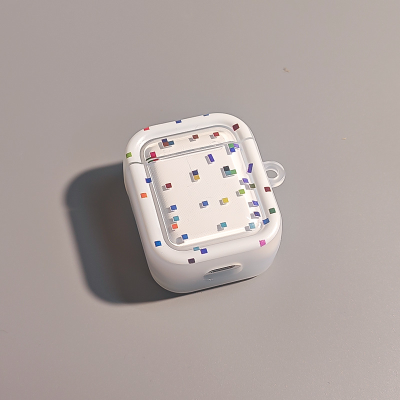 Funda protectora simple y práctica para AirPods 4, funda protectora pro3, funda protectora para auriculares Bluetooth Apple de segunda generación