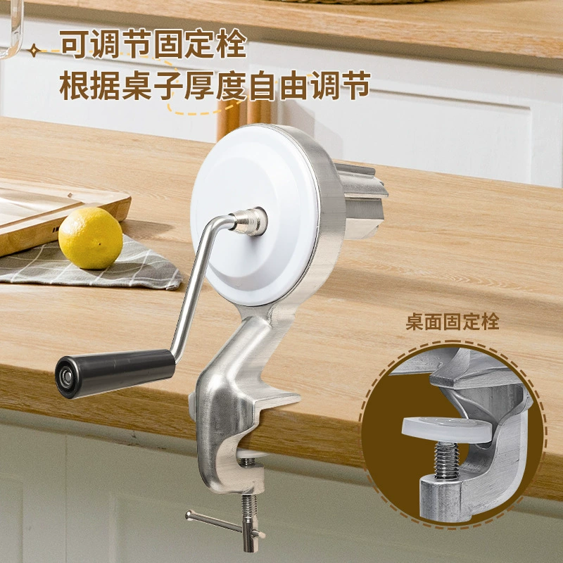 ShengChu Ручная машина для приготовления пасты - ручной раскрутной макаронников, 24x12x12 см, 1,04 кг, инструменты Shaanxi Hemp