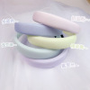 RUDAN the republic of korea new pattern tender pinkycolor Hair hoop Increase sponge Head hoop Sweet girl Versatile Hairdressing