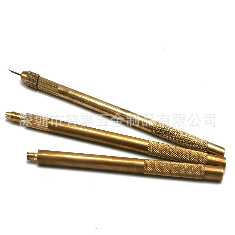 factory wholesale Wig crochet hook Pure copper crochet hook Handle repair Hand-woven crochet hook