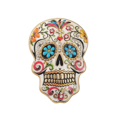 Original Day of the Dead Sugar Yaxa sancaqları - rw0311-yellow