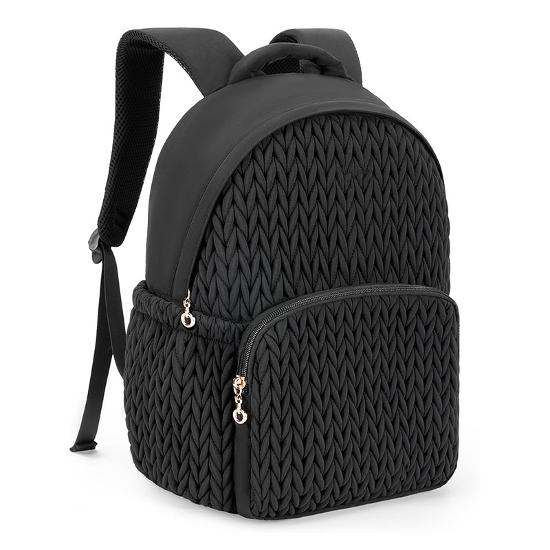 Nueva mochila para computadora portátil, mochila para computadora portátil de viaje ligera y esponjosa, mochila de ocio, mochila escolar de moda