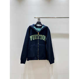 家复古宽松慵懒风开衫连帽针织衫男秋冬2025新款外套情侣