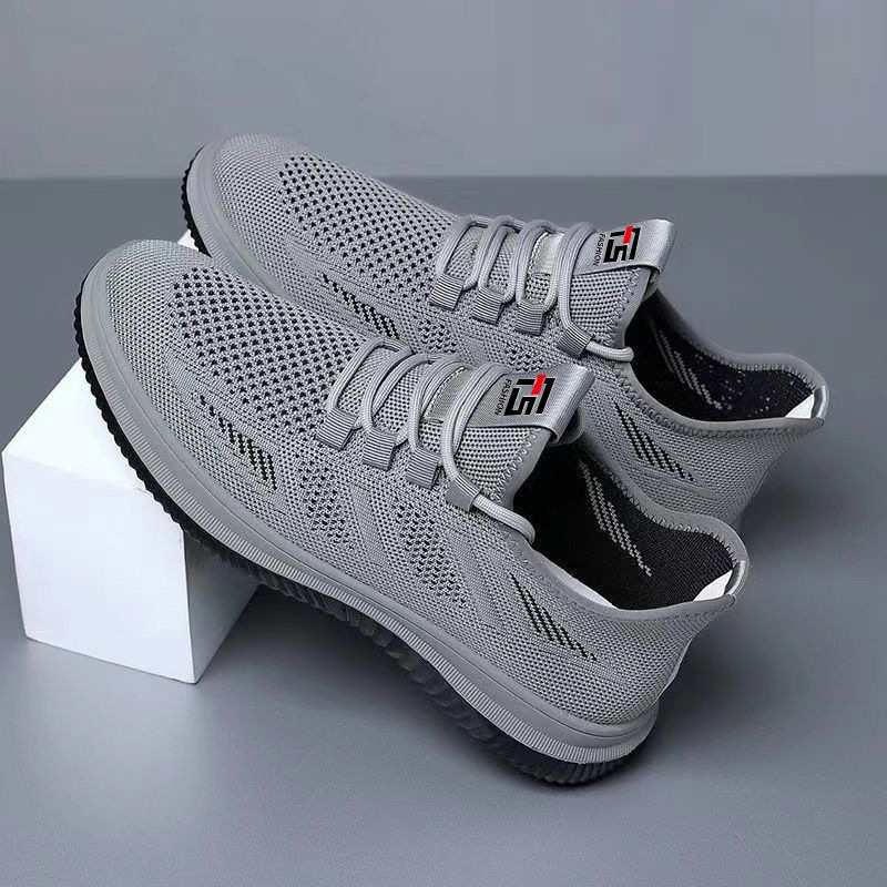 Men's Shoes, Mesh Breathable Casual Shoes, Thin, Lightweight, Low-Cut Hollow Sports Shoes, Men's Foreign Trade Shoes, Men's Wholesale Shoes
