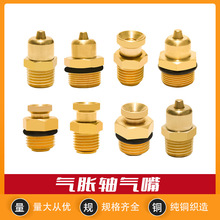 气胀轴充气嘴铜气涨轴充气嘴铜芯气头平头气嘴气胀轴配件