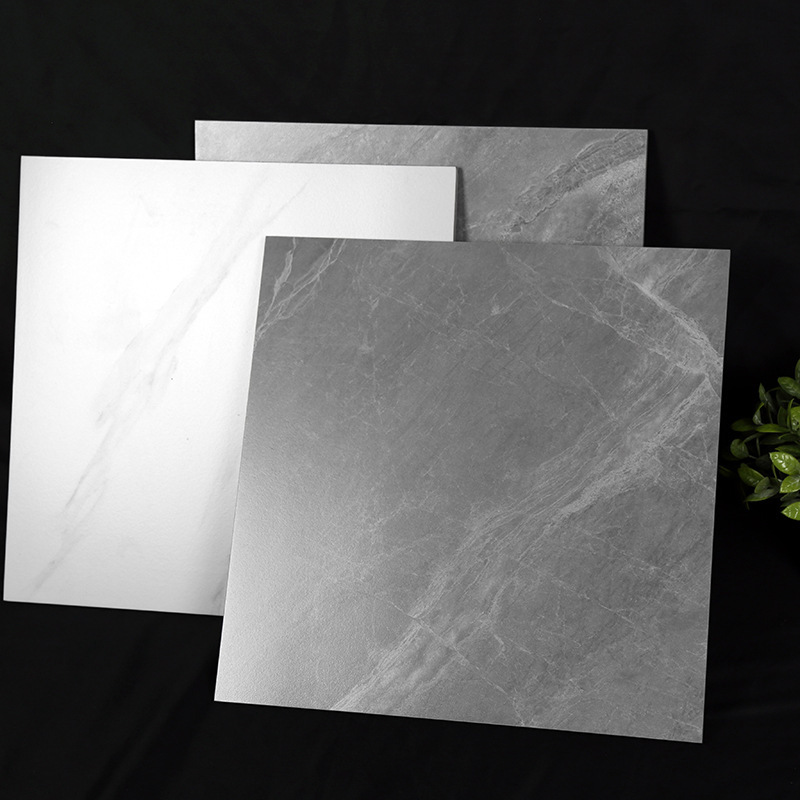 Kitchen Bathroom Floor tile 400x400 non-slip wear-resistant floor tile balcony tile bathroom gray antique tile